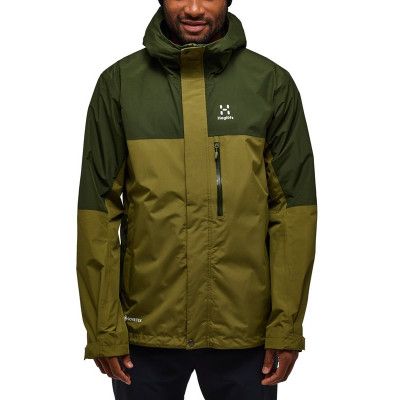 Haglöfs Lark GTX Jacket Men Olive Green/Seaweed Green