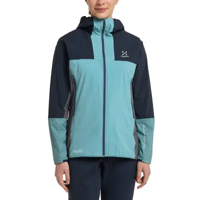 Haglöfs L.I.M Alpha Hood Women Frost Blue/Tarn Blue