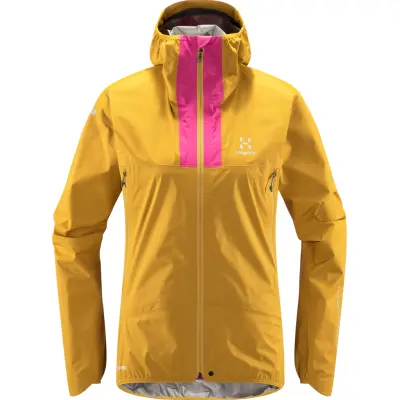Haglöfs L.I.M Gore-Tex Jacket Women Autumn Leaves/Ultra Pink