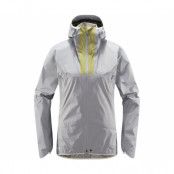 Haglöfs L.I.M GTX Jacket Women Concrete/Thyme Green