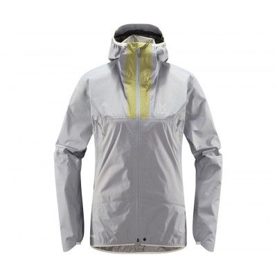 Haglöfs L.I.M GTX Jacket Women Concrete/Thyme Green