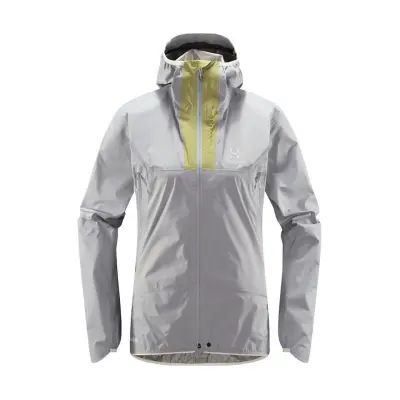 Haglöfs L.I.M GTX Jacket Women Concrete/Thyme Green