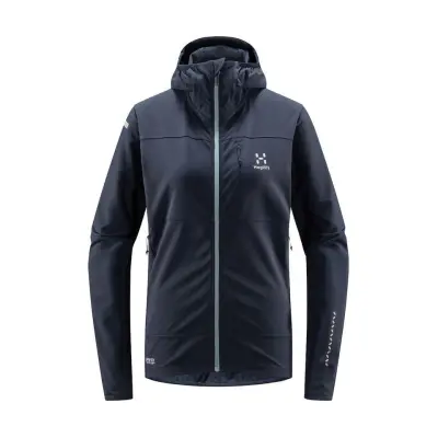 Haglöfs L.I.M Hybrid Softshell Jacket Women Tarn Blue/Frost Blue S