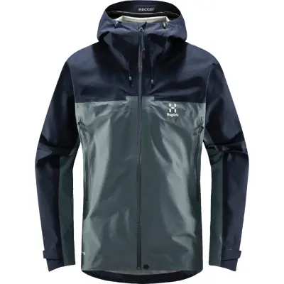Haglöfs Men's ROC Flash GORE-TEX Jacket Steel Blue/Tarn Blue