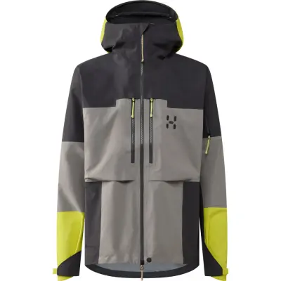 Haglöfs Men's Spitz GORE-TEX Pro II Jacket  Stone Brick/magnetite
