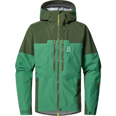 Haglöfs Men's Spitz Gore-Tex Pro Jacket Seaweed Green/Dark Jelly Green