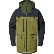 Haglöfs Men's Vassi Gore-Tex Pro Jacket Olive Green/True Black