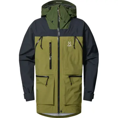 Haglöfs Men's Vassi Gore-Tex Pro Jacket Olive Green/True Black