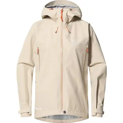 Haglöfs ROC Flash GTX Jacket Women Chalk Beige