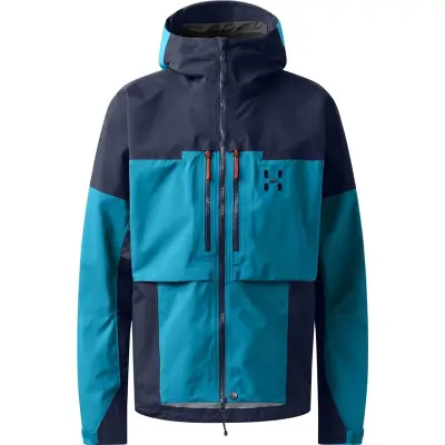 Haglöfs Spitz GTX Pro II Jacket Men Deep Teal/Tarn Blue Deep Teal/Tarn Blue S