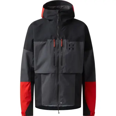 Haglöfs Spitz GTX Pro II Jacket Men Magnetite/True Black Magnetite/True Black S