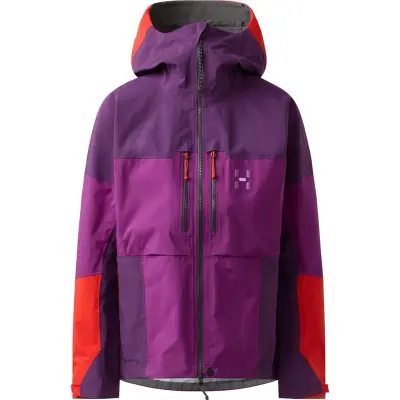 Haglöfs Spitz GTX Pro II Jacket Women Grape Purple/Purple Night