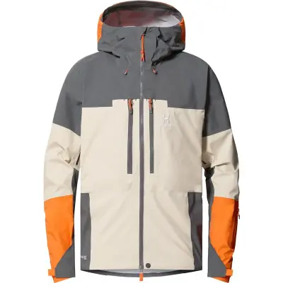 Haglöfs Spitz GTX PRO Jacket Men Chalk Beige/Magnetite