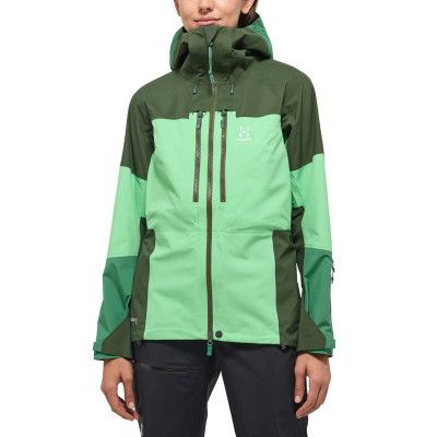 Haglöfs Spitz GTX PRO Jacket Women Mint Stone/Seaweed Green