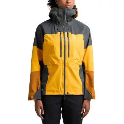 Haglöfs Spitz GTX PRO Jacket Women Sunny Yellow/Magnetite