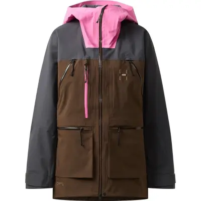 Haglöfs Vassi GTX Pro II Jacket Women Lantana Pink/Oak Brown