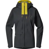 Haglöfs Women's L.I.M ZT II GORE-TEX Jacket Magnetite/tech Yellow