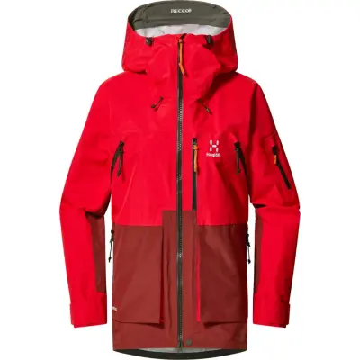 Haglöfs Women's Vassi GORE-TEX Jacket Bright Red/Carmine Red