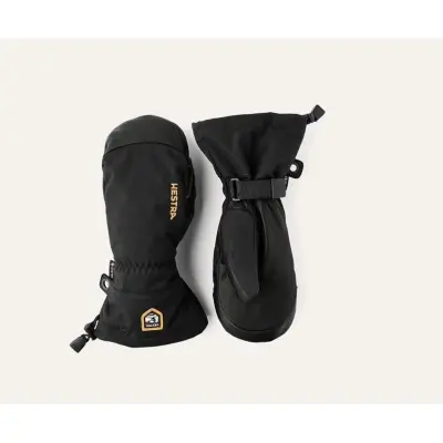 Hestra Army Leather Gore-Tex - Mitt Black/Black - 6