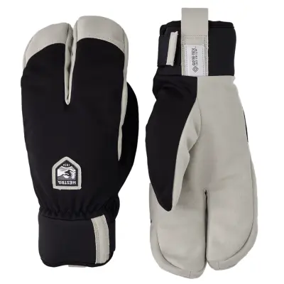 Hestra Windstopper Wool Terry Split Mitt Svart