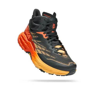 Hoka M Speedgoat 5 Mid GTX Blue Graphite / Amber Yellow