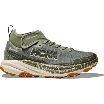 Hoka Men's Speedgoat 6 Mid GORE-TEX Sea Moss/Oat Milk