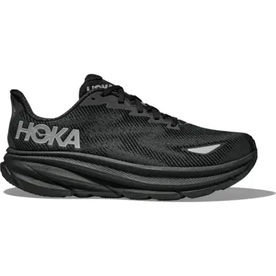 Hoka Women's Clifton 9 GORE-TEX Black / Black