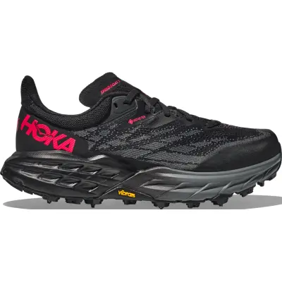 Hoka Women's Speedgoat 5 GORE-TEX Spike Black/Black