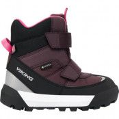 Viking Footwear Juniors' Expower Warm GORE-TEX velcro Grape/Magenta