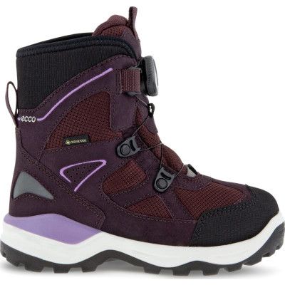 Ecco Kids' Ecco Snow Mountain Boot Gore Tex Black/Fig/Fig