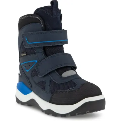 Ecco Kids' Snow Mountain Boot Black/Night Sky/Night Sky