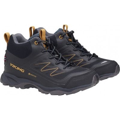 Viking Footwear Kids' Tind Mid Gore-Tex Black