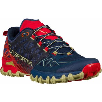 La Sportiva Bushido II GTX Running Shoes Men Night Blue/Tango Red