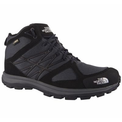 M Litewave Mid Gtx, Tnf Black/Dark Shadow Grey, 44,5