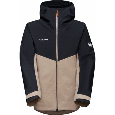 Mammut Men's Crater Iv Hs Hooded Jacket  Savannah-Black