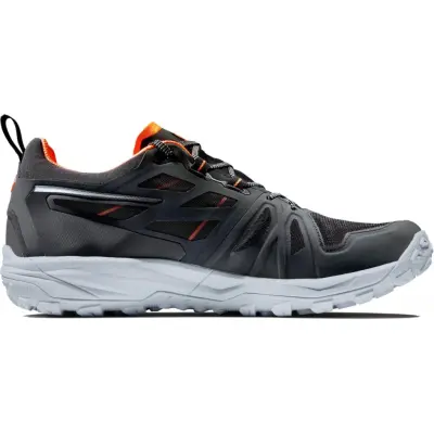 Mammut Saentis Low GTX Shoes Men Black/Vibrant Orange