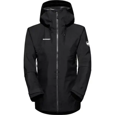 Mammut Women's Crater Iv Hs Hooded Jacket  Black
