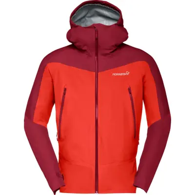 Norrøna Men's Falketind Gore-Tex Jacket Arednalin/Rhubarb