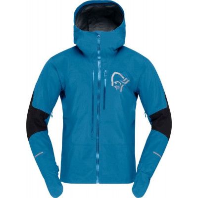 Norrøna Men's Fjørå Gore-Tex Pro Jacket Mykonos Blue