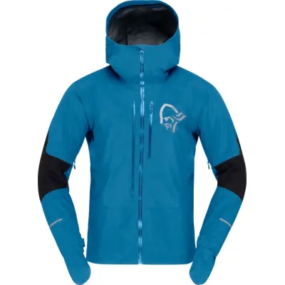 Norrøna Men's Fjørå Gore-Tex Pro Jacket Mykonos Blue