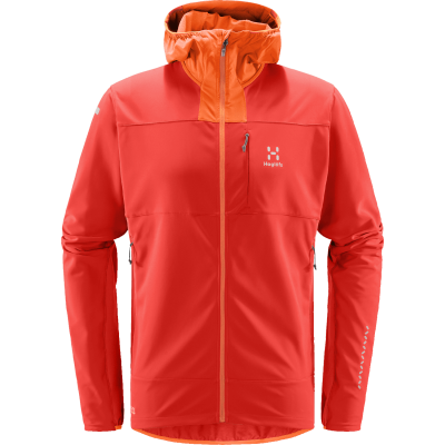 Haglöfs Men's L.I.M Hybrid Softshell Jacket Habanero/Flame Orange