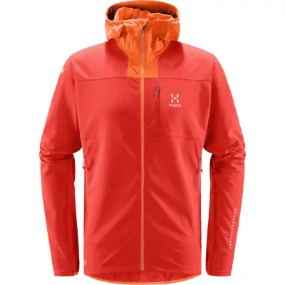 Haglöfs Men's L.I.M Hybrid Softshell Jacket Habanero/Flame Orange