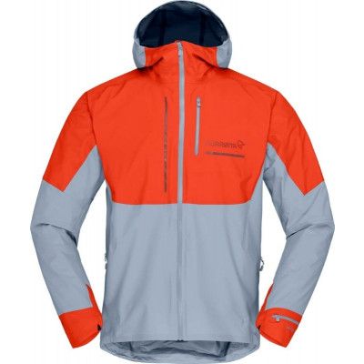 Norrøna Men's Senja GORE-TEX Active Jacket  Mykonos Blue/Blue Fog
