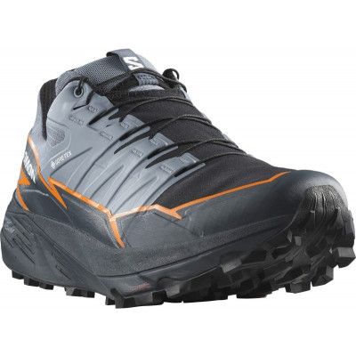 Salomon Men's Thundercross GORE-TEX Flint Stone/Carbon/Orange Pepper