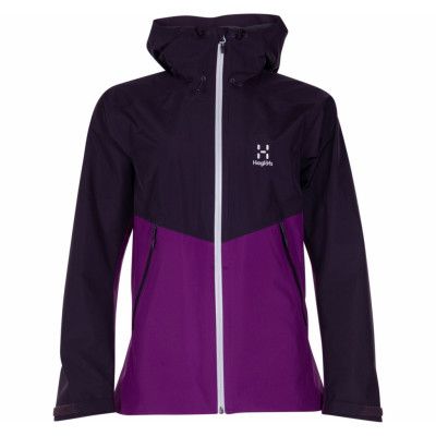 Merak Jacket Women, Lilac/Acai Berry, Xxl,  Haglöfs