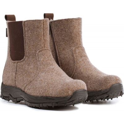 Pomar Women's Metso GORE-TEX Winter Spike Boot Sand Felt/Bark Waxy/Spike S