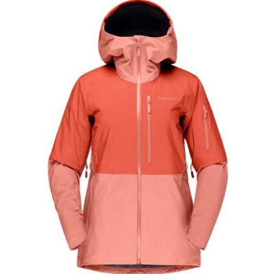 Norröna Lofoten Gore-Tex Jacket W's Orange Alert/Peach Amber
