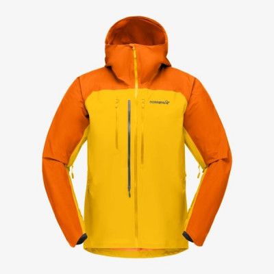 Norröna Lyngen Gore-Tex Jacket M's Orange Popsicle/Lemon Chrome