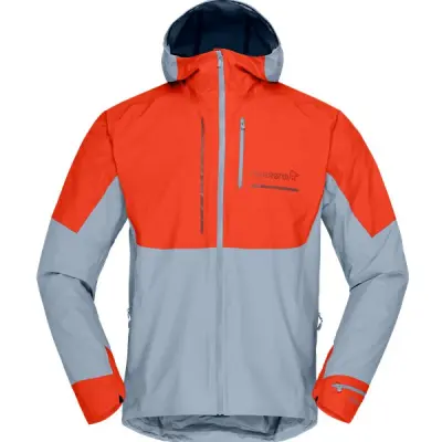 Norröna Senja Gore-Tex Active Jacket M's Arednalin/Blue Fog