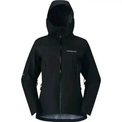 Norrøna Falketind Gore-Tex Jacket W'S Caviar Black - M